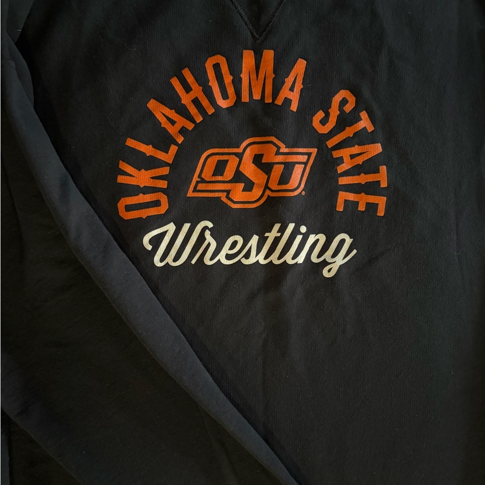 Oklahoma State Wrestling Black Sweatshirt sz 2x